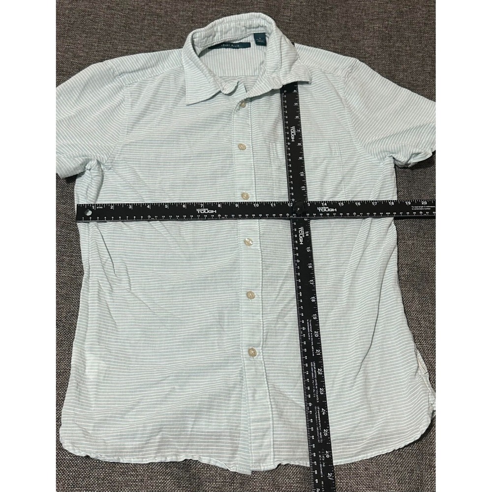 Perry Ellis Men's S Striped Short Sleeve Shirt - Picture 2 of 4